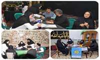 غربالگری فشار خون و دیابت در مساجد شهرهای هشتگرد و گلسار شهرستان ساوجبلاغ