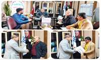 تجلیل از جانبازان شبکه بهداشت و درمان شهرستان ساوجبلاغ
