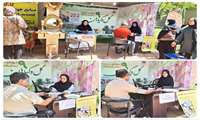 برپایی میز خدمت با موضوع غربالگری فشارخون