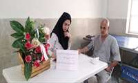اجرای برنامه ویزیت رایگان در مرکز نگهداری بیماران مزمن روانی ماژین مهر به مناسبت هفته سلامت روان