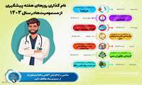  هفته پیشگیری از مسمومیت ها 1403