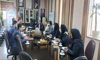 دیدار رییس بهداشت و درمان اداره کل کمیته امداد امام خمینی استان البرز با مدیریت شبکه بهداشت و درمان شهرستان ساوجبلاغ