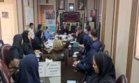 برگزاری کمیته هماهنگی بزرگداشت روز جهانی هپاتیت و بیماری‌های مشترک انسان و دام در شبکه بهداشت ساوجبلاغ
