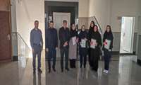تقدیر از برگزیدگان مسابقه فرهنگی هفته عفاف و حجاب در شبکه بهداشت و درمان شهرستان ساوجبلاغ